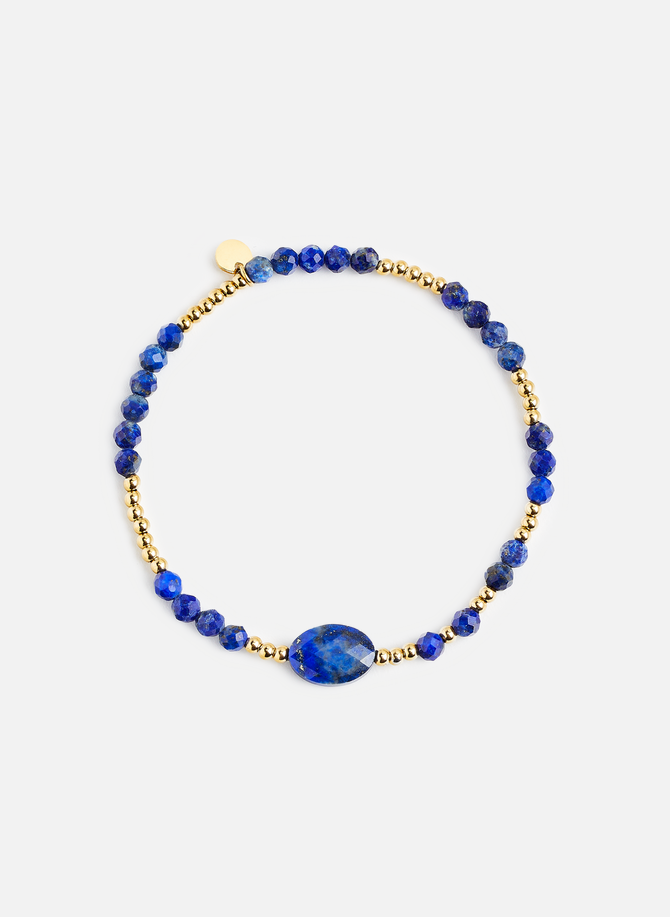 Bracelet en pierre lapis lazuli AU PRINTEMPS PARIS