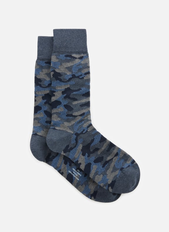 Chaussettes en coton Bleu by AU PRINTEMPS PARIS AU PRINTEMPS PARIS Chaussettes en coton Bleu