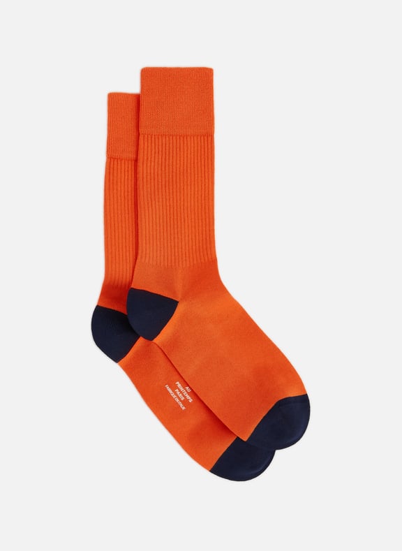 Chaussettes hautes en coton mélangé Bleu by AU PRINTEMPS PARIS AU PRINTEMPS PARIS Chaussettes hautes en coton mélangé Bleu