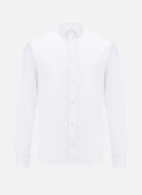قميص من القطن الأبيض PRINTEMPS PARIS 