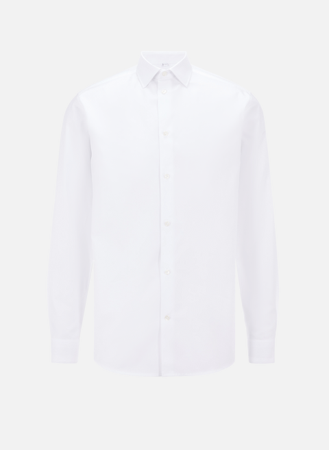 قميص من القطن الأبيض PRINTEMPS PARIS 