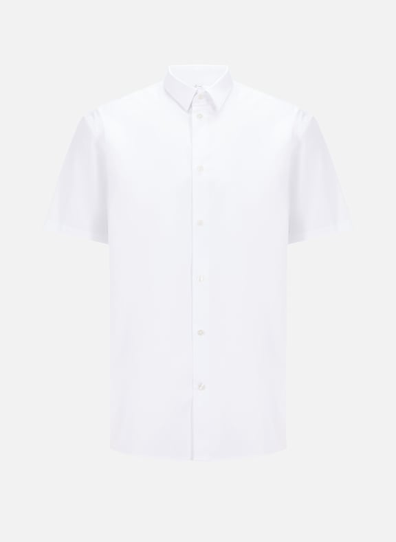 Chemise slim Krave à manches courtes Blanc by AU PRINTEMPS PARIS AU PRINTEMPS PARIS Chemise slim Krave à manches courtes Blanc