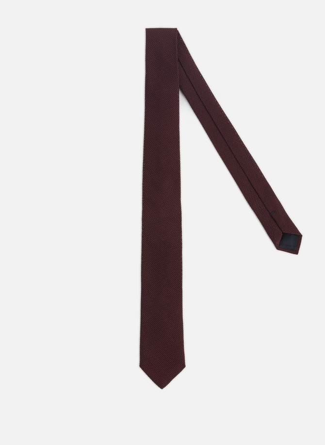 ربطة عنق منسوجة من الحرير AU PRINTEMPS PARIS
