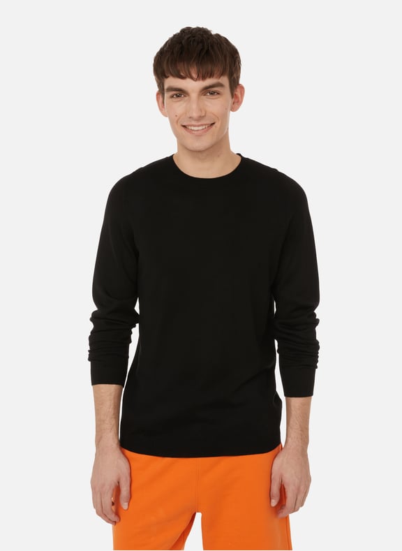 Pull col rond en laine Multicolore by AU PRINTEMPS PARIS AU PRINTEMPS PARIS Pull col rond en laine Multicolore