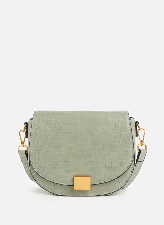 Sac besace en cuir Blanc by AU PRINTEMPS PARIS AU PRINTEMPS PARIS Sac besace en cuir Blanc