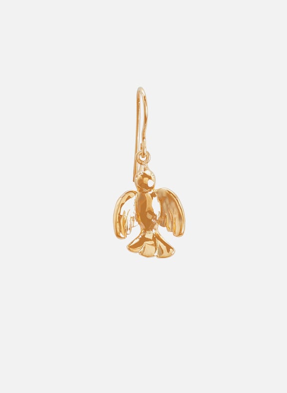 Boucle d'oreille Honolulu colombe Doré by AURELIE BIDERMANN AURELIE BIDERMANN Boucle d'oreille Honolulu colombe Doré