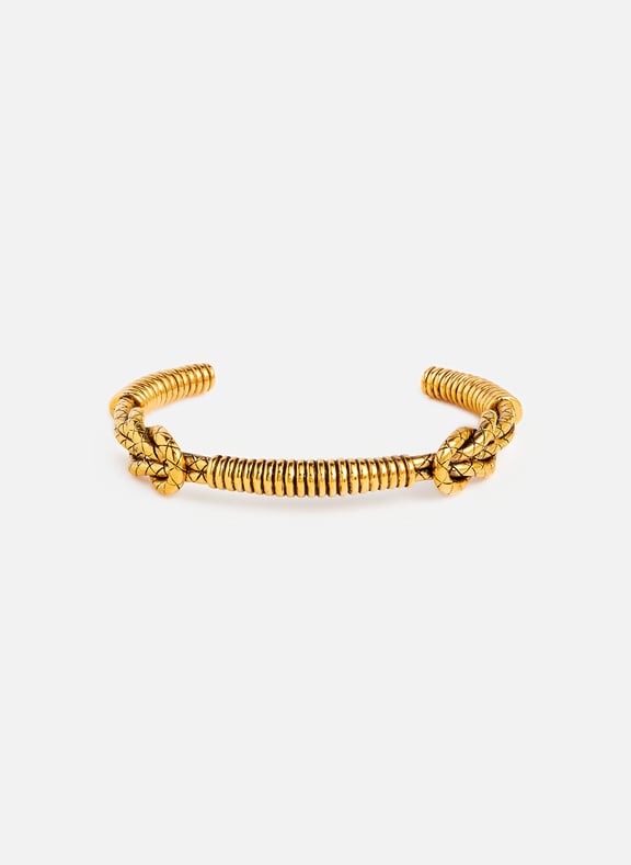 Jonc Tao serpent Doré by AURELIE BIDERMANN AURELIE BIDERMANN Jonc Tao serpent Doré