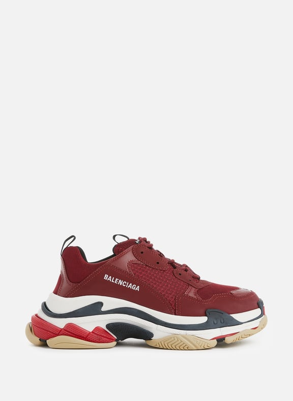 Basket balenciaga homme rouge sales