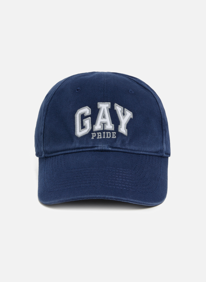 BALENCIAGA Gay Pride Cotton Cap