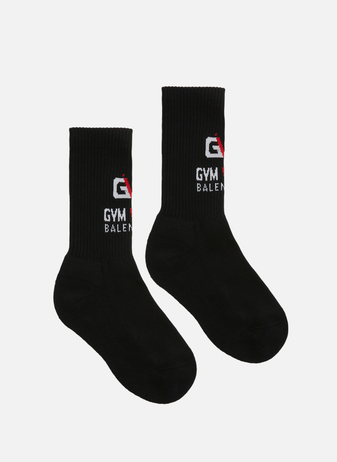 Gym-Socken aus Baumwollmischung BALENCIAGA