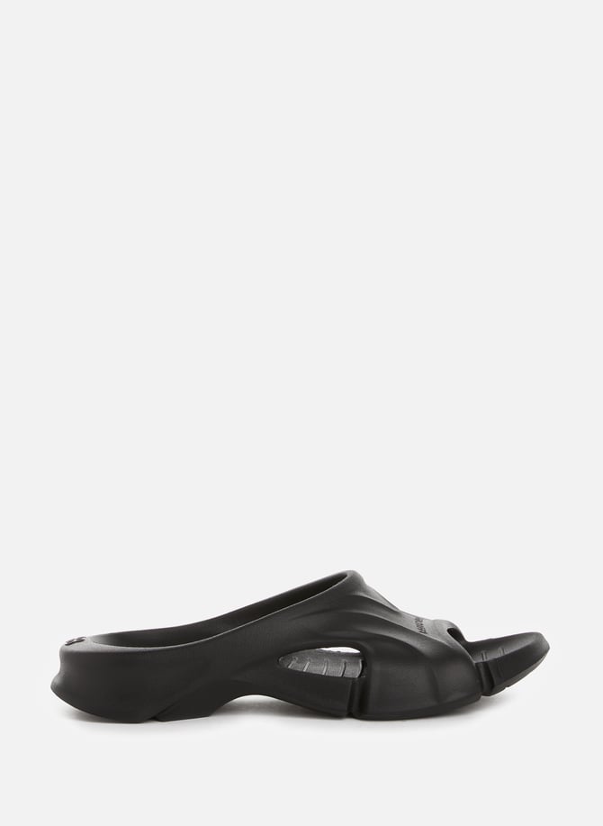 BALENCIAGA molded rubber slides