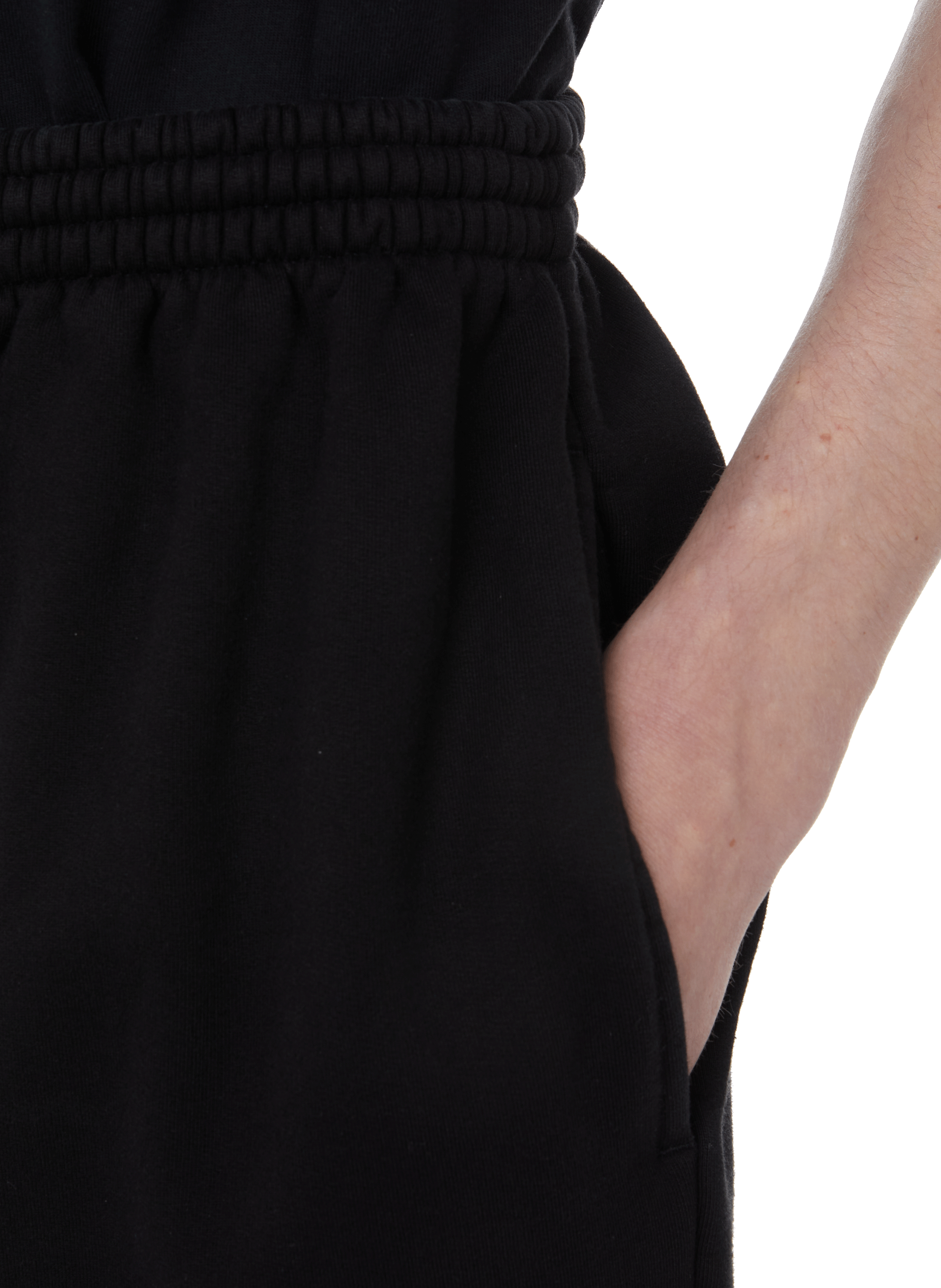 PANTALON DE JOGGING OVERSIZE EN COTON MOLLETON BALENCIAGA pour HOMME