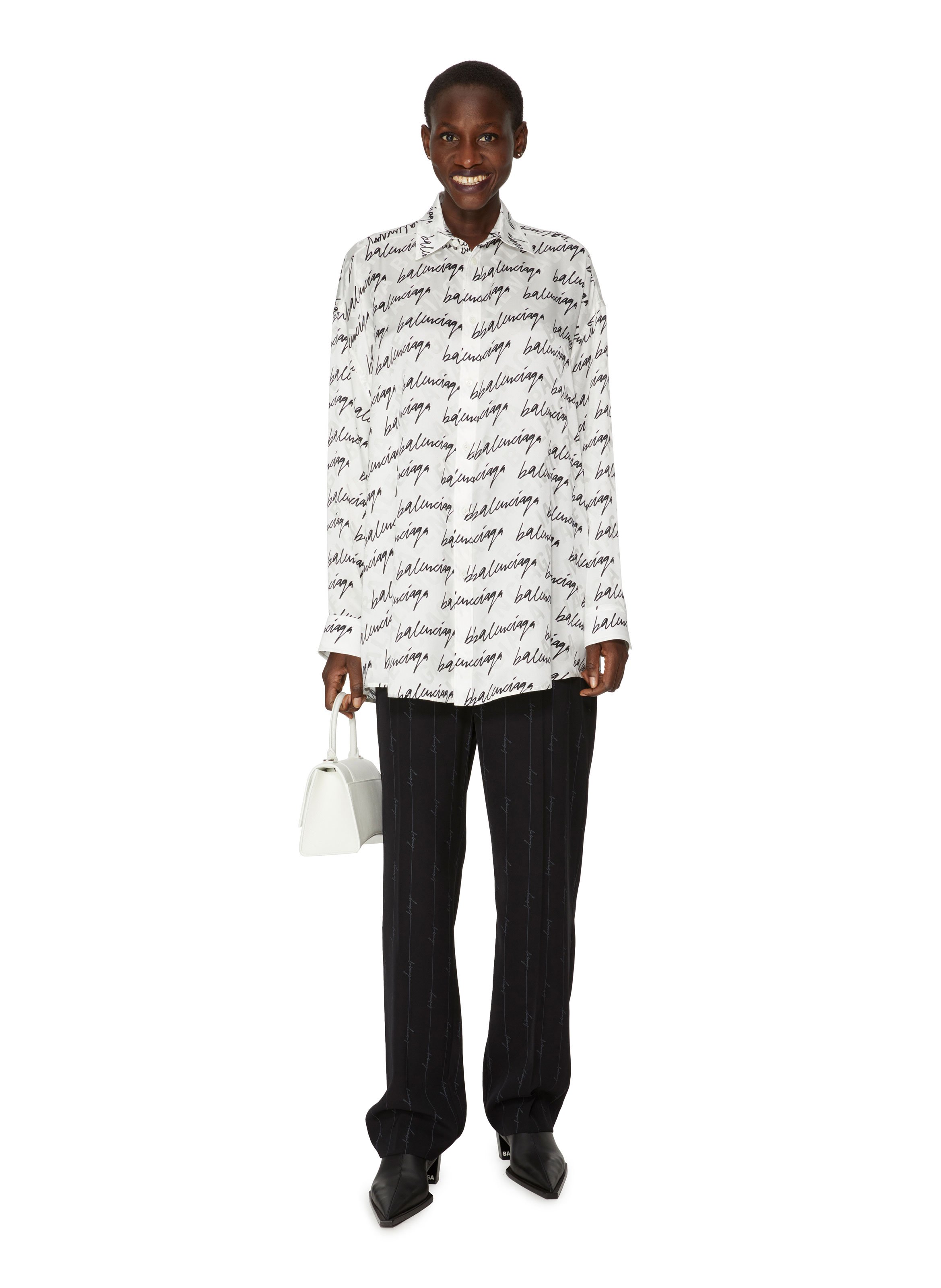 BOTTINES TIAGA 45 EN CUIR - BALENCIAGA pour FEMME | Printemps.com