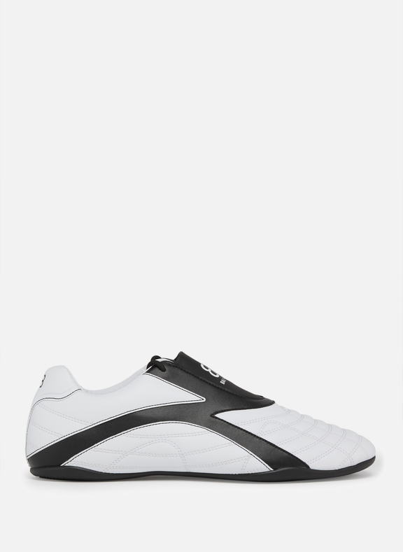 BALENCIAGA Sneakers Zen en cuir synthétique Blanc