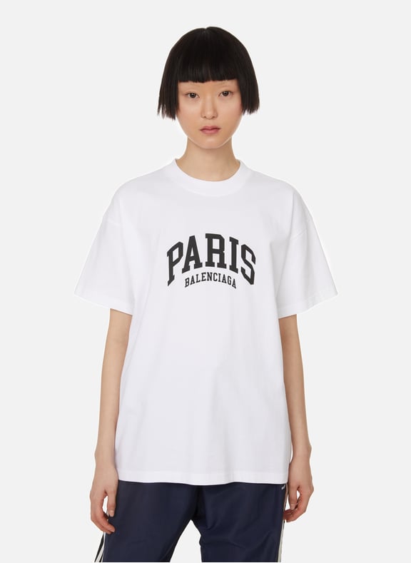T-shirt en coton Blanc by BALENCIAGA BALENCIAGA T-shirt en coton Blanc