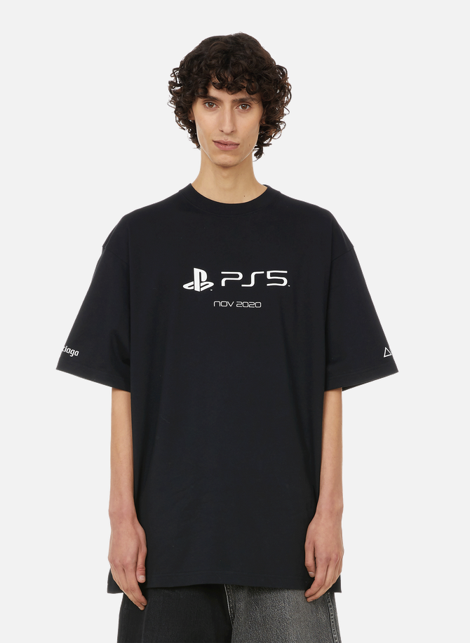 T-shirt Playstation en coton BALENCIAGA