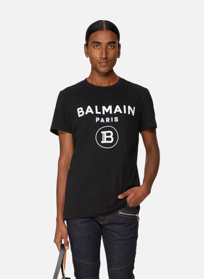 T-shirt Balmain paris en coton BALMAIN