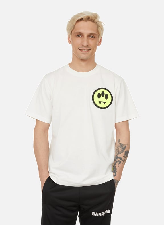 T-shirt en coton Blanc by BARROW BARROW T-shirt en coton Blanc