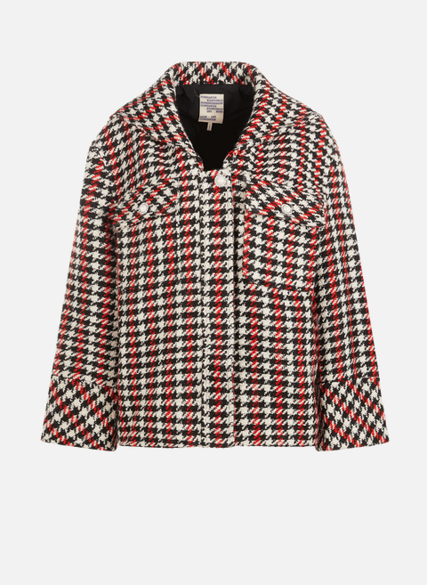 Bronco tweed coat with recycled polyester blend RedBAUM UND PFERDGARTEN 