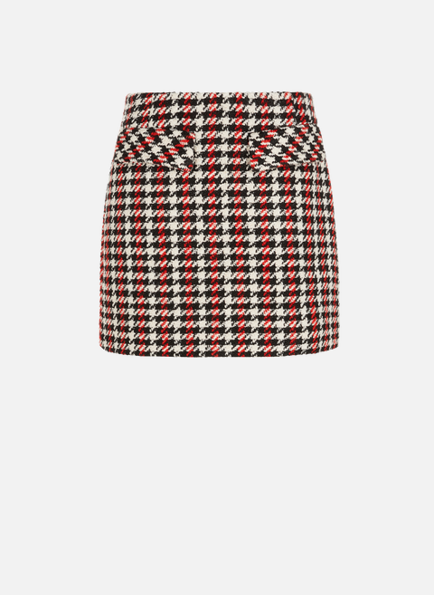 Shanna mini skirt in tweed with recycled polyester blend RedBAUM UND PFERDGARTEN 