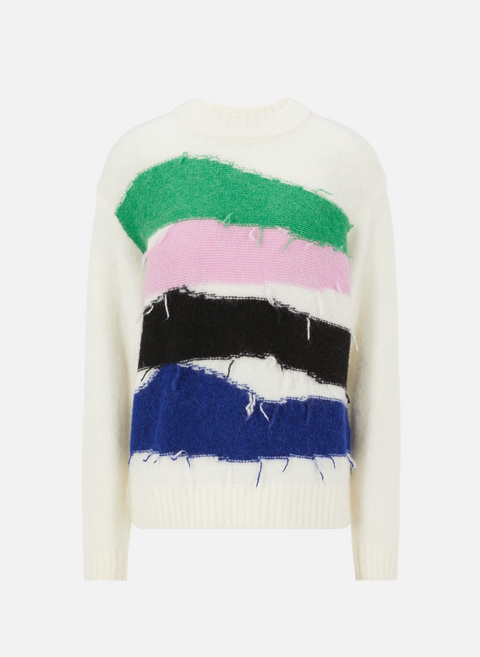 Cecilee knitted sweater in wool and alpaca MulticolorBAUM UND PFERDGARTEN 
