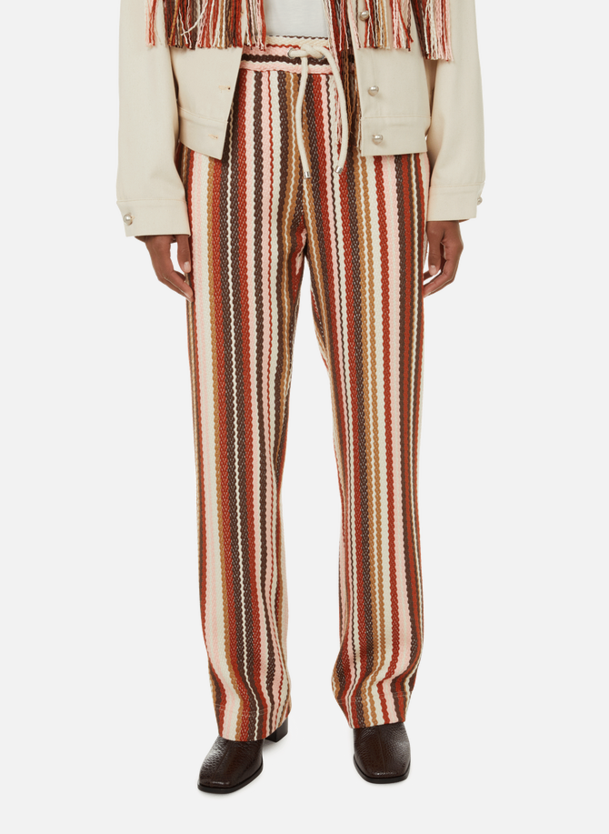 BENJAMIN BENMOYAL striped pants