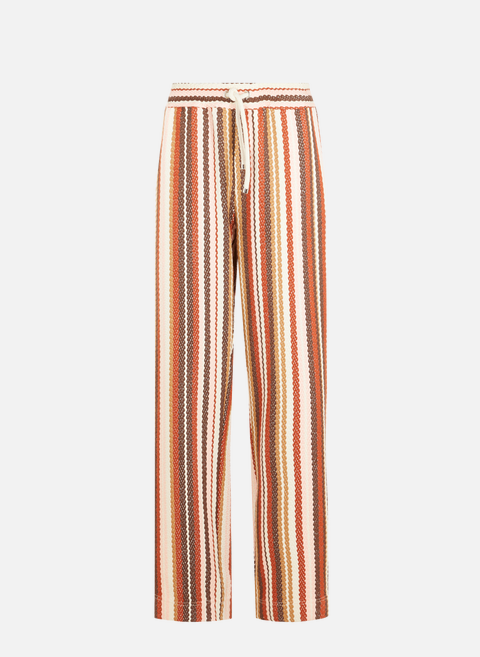Pantalon à rayures MulticoloreBENJAMIN BENMOYAL 