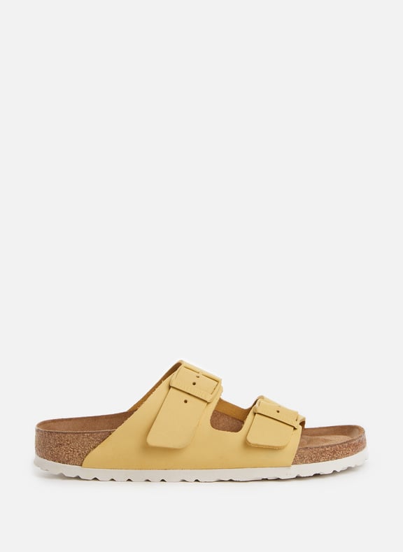 Sandales Arizona en nubuck Jaune by BIRKENSTOCK BIRKENSTOCK Sandales Arizona en nubuck Jaune
