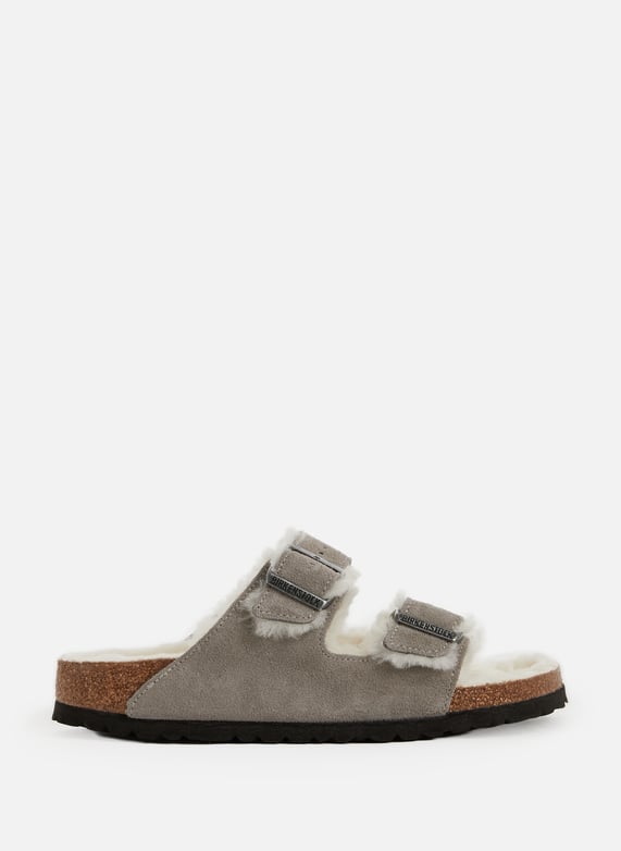 Sandales Fourrees Arizona Birkenstock Femme Printemps