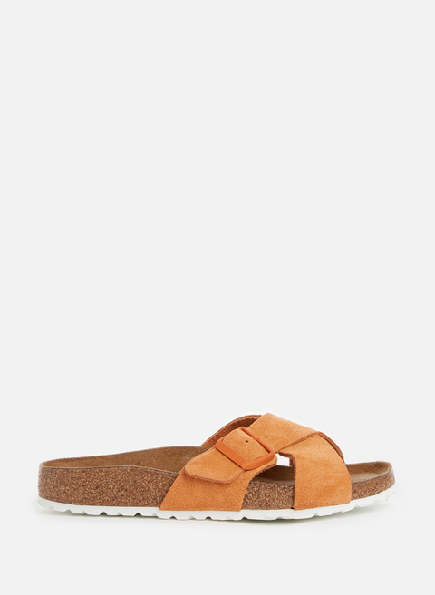Siena sandals in shearling OrangeBIRKENSTOCK 