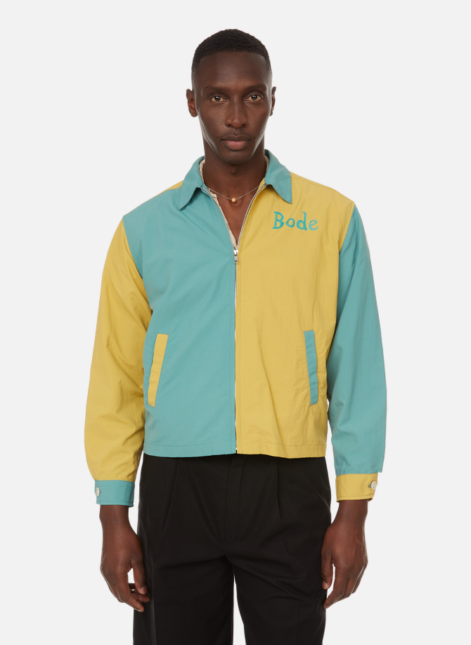 BODE two-tone nylon jacket