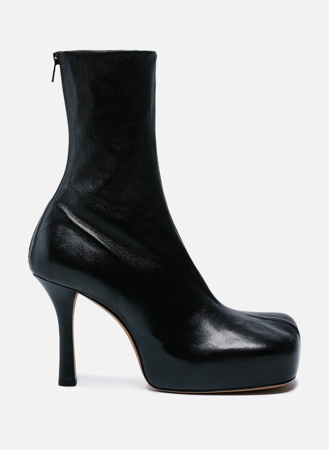 The Bold heeled leather ankle boots BOTTEGA VENETA