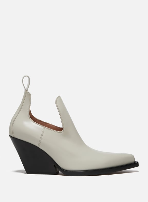 Bottines BV Lean en cuir Gris by BOTTEGA VENETA BOTTEGA VENETA Bottines BV Lean en cuir Gris