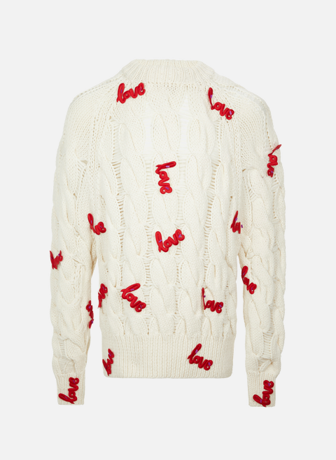 White patterned sweaterBOTTER 