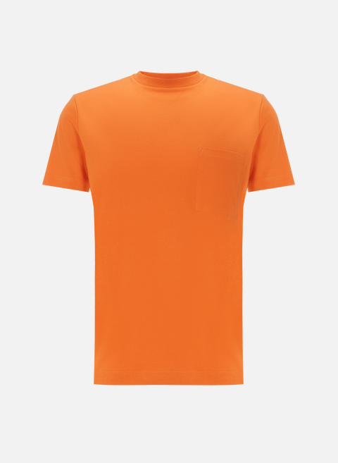 T-shirt en coton OrangeBRUMMELL 