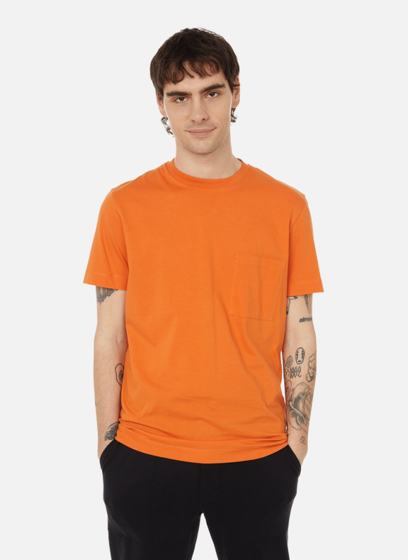 BRUMMELL T-shirt en coton Orange