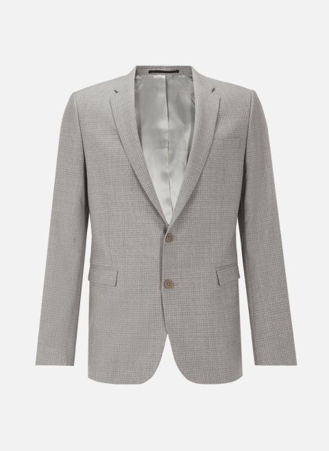 Gray wool suit jacket BRUMMELL 