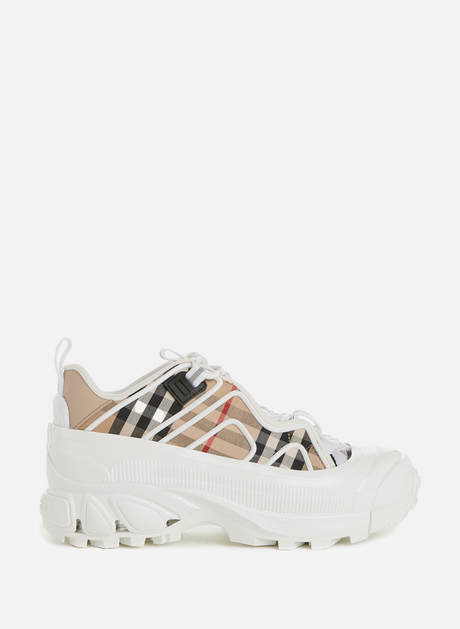 Arthur sneakers in Vintage check cotton and leather BURBERRY