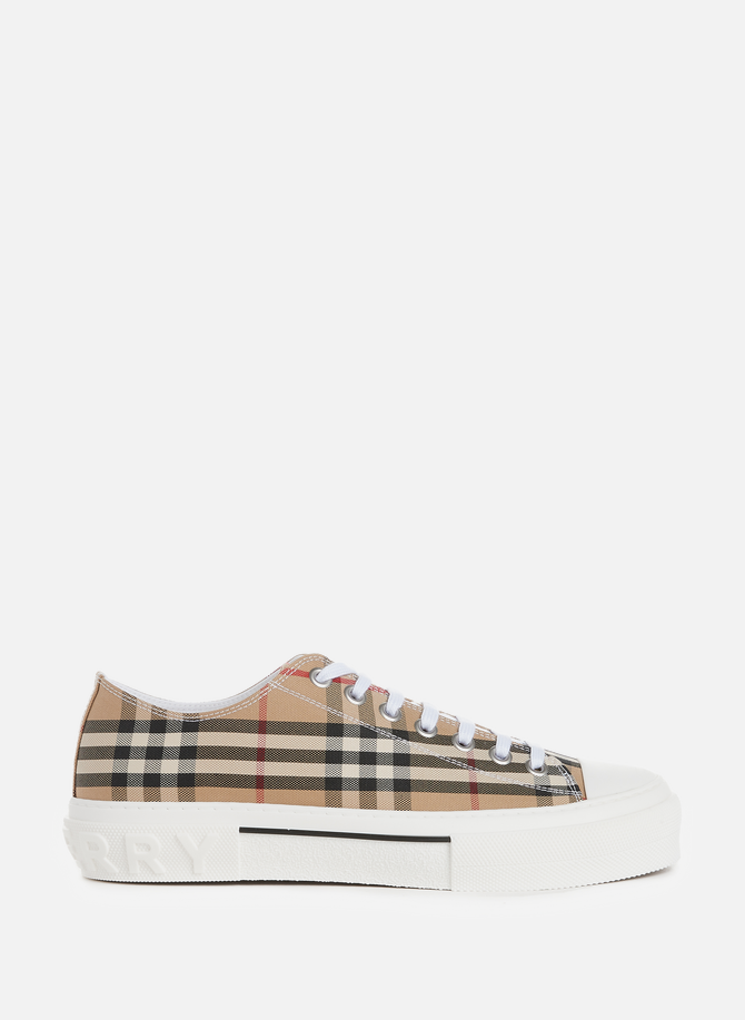 BURBERRY canvas sneakers