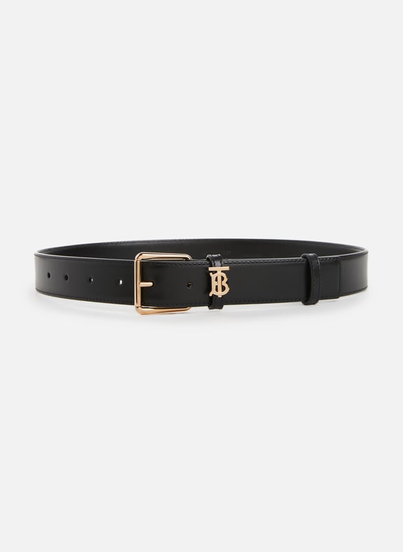 Ceinture en cuir Noir by BURBERRY BURBERRY Ceinture en cuir Noir