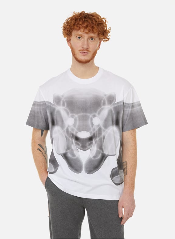 T-shirt imprimé en coton Blanc by BURBERRY BURBERRY T-shirt imprimé en coton Blanc