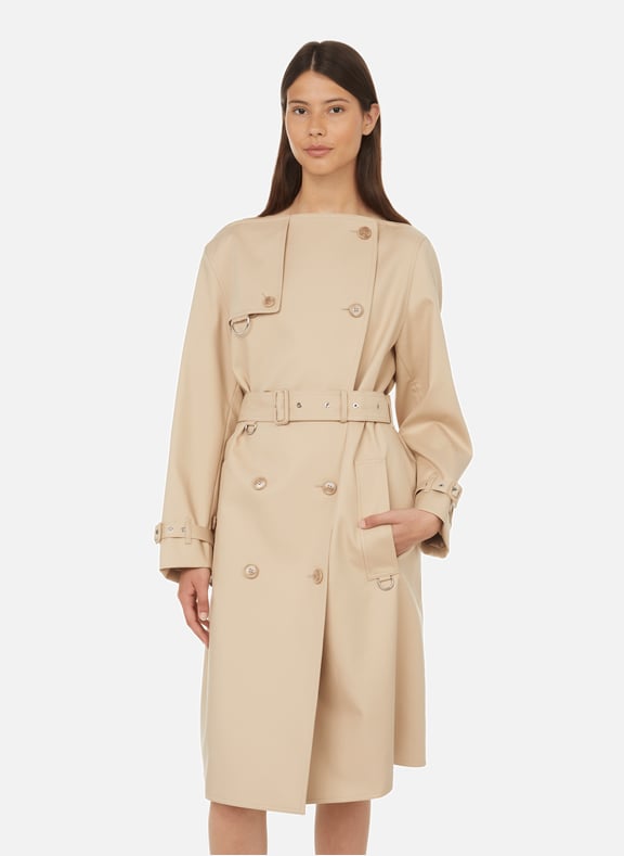 Trench en coton Beige by BURBERRY BURBERRY Trench en coton Beige