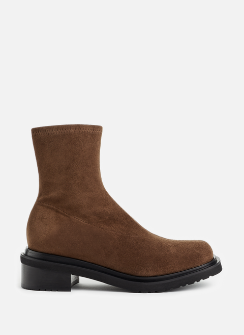Zipped ankle boots BrownBY FAR 
