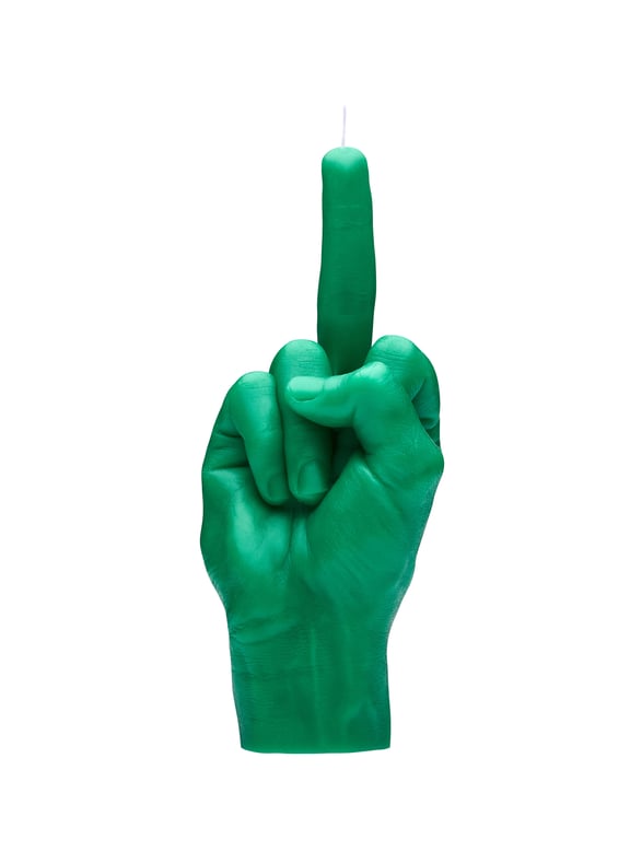 Bougie F*CK YOU Vert by CANDLE HAND CANDLE HAND Bougie F*CK YOU Vert