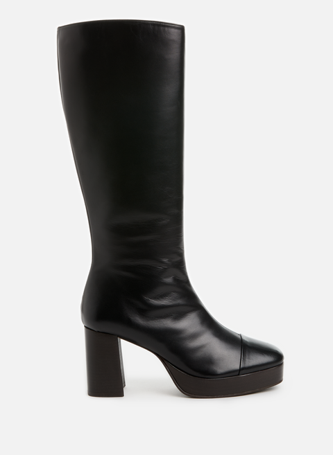 Caroll leather boots BlackCAREL 