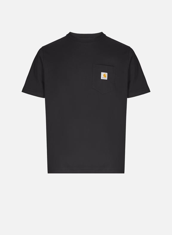 T-shirt à manches courtes en coton Noir by CARHARTT WIP CARHARTT WIP T-shirt à manches courtes en coton Noir