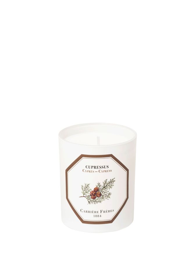 Cypress scented candle - cupressus CARRIERE FRERES