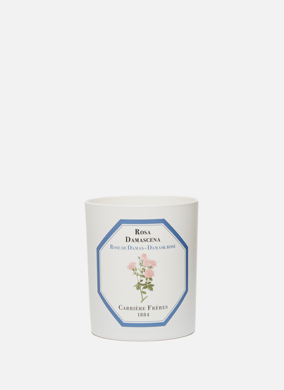 Bougie Parfumée Rose de Damas - Rosa Damascena - 185 g CARRIERE FRERES