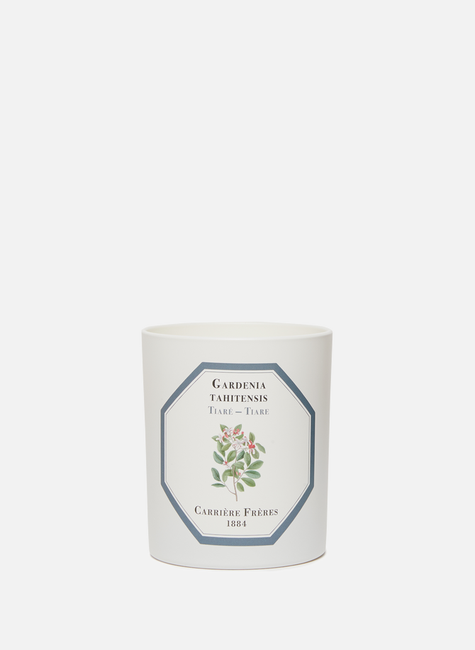 Tiaré Scented Candle - Gardenia Tahitensis - 185 g CARRIERE FRERES