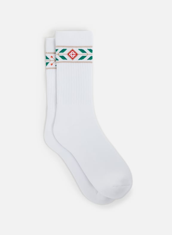 Chaussettes hautes Blanc by CASABLANCA PARIS CASABLANCA PARIS Chaussettes hautes Blanc
